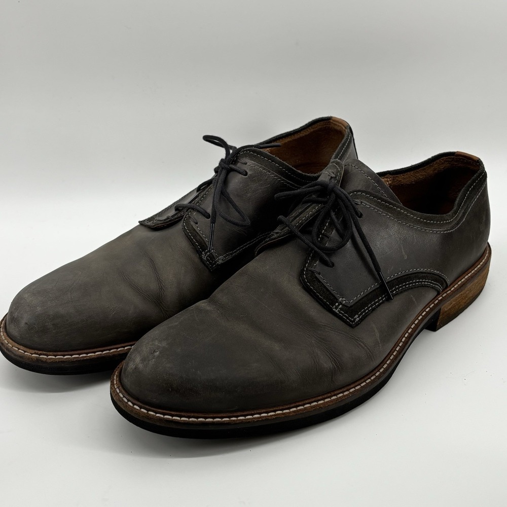 Ecco Kenton Plain Toe Dress Shoes Men's EU 46